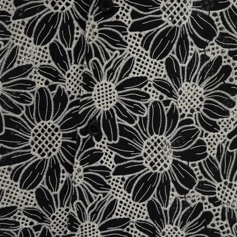 Sunflower Cayo SS Shirt Black 1165 Degli Uberti